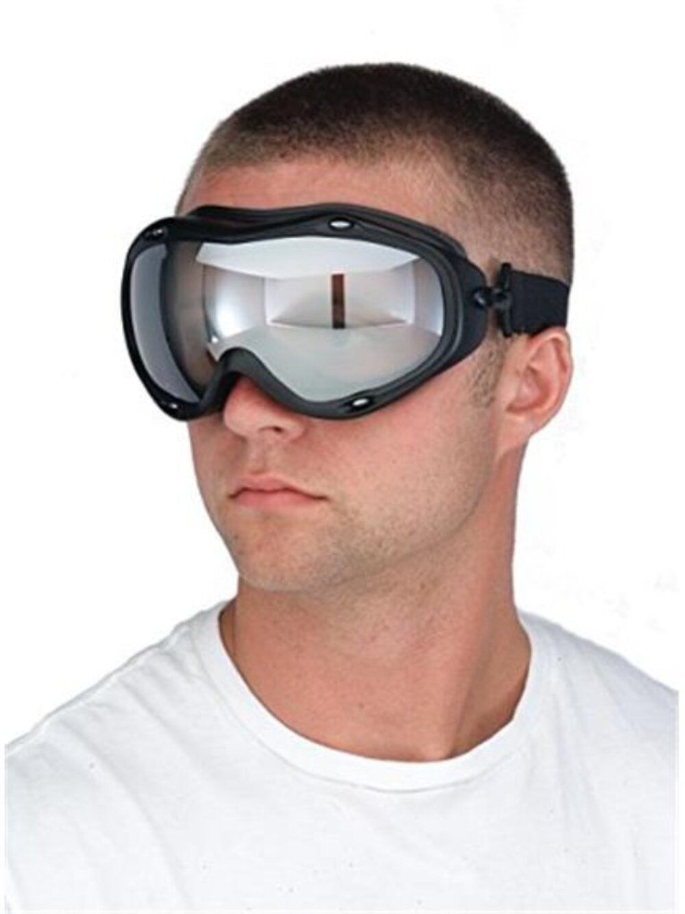 Clear Safety Goggles Adjustable Strap Anti Fog Eye Protection Glasses
